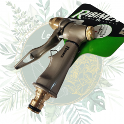 Paiement sécurisé et livraison rapide avec Mondial relay en point relai pour ce pistolet d'arrosage en métal/laiton.