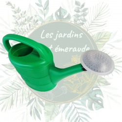 Arrosoir livré avec un pommeau d'arrosage.  Achat en ligne arrosoir pas cher et de qualité