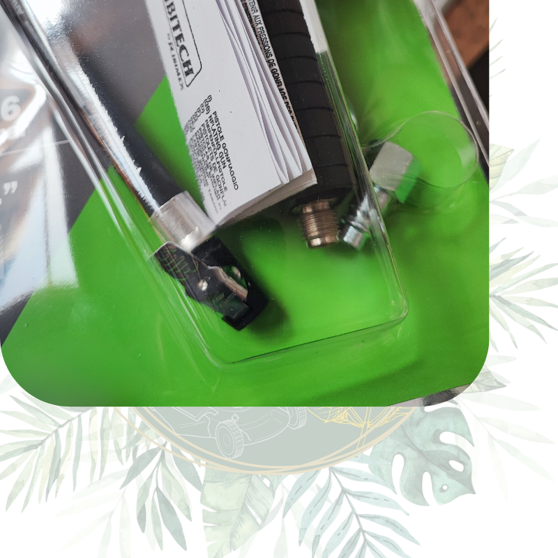 Pistolet de gonflage homologué, parfait pour gonfler les pneus de voiture. Usage particulier ou professionnel.