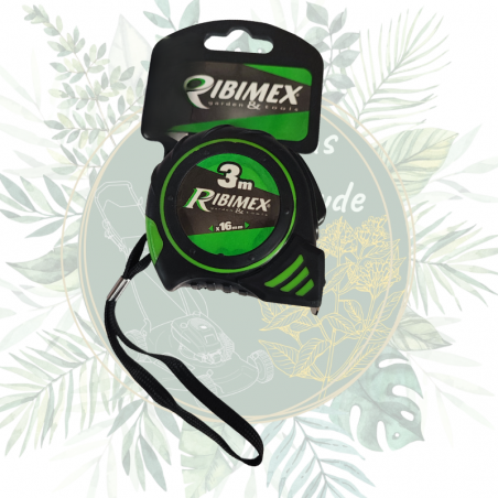 Mètre ruban pour l'atelier, la maison ou sur le chantier. Petit , pratique, sangle et crochet de transport.