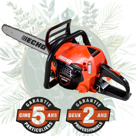 Tronçonneuse Echo professionnelle pas cher. Achat en ligne sécurisé. Livraison rapide. Garantie 5 ans.