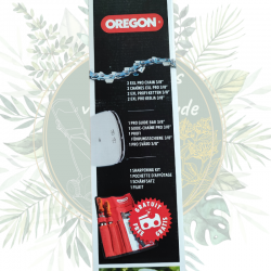 Comprend un guide, deux chaines, lime ronde, lime plate, curette pour guide. Livraison rapide en point relai avec Mondial relay.