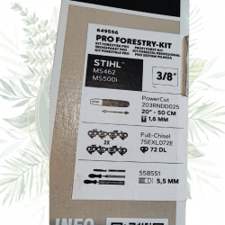 Kit forêt pour tronçonneuse Stihl. Achat en ligne pas cher et livraison rapide Mondial relay.