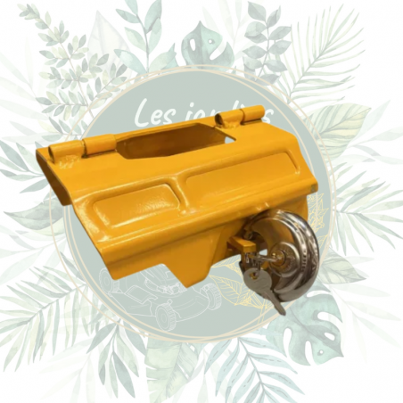 Achat en ligne pas cher antivol pour remorque universel. Compatible toutes marques, Erde, Lider, Daxara, Feu vert, etc