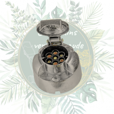 Achat en ligne pas cher prise pour remorques. Pièce universelle adaptable sur toutes les marques de remorques, Erde, Lider, etc.