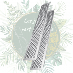 Achat en ligne de rampes de chargement pour remorque. Idéal pour le matériel de motoculture. Livraison à domicile sur RDV.