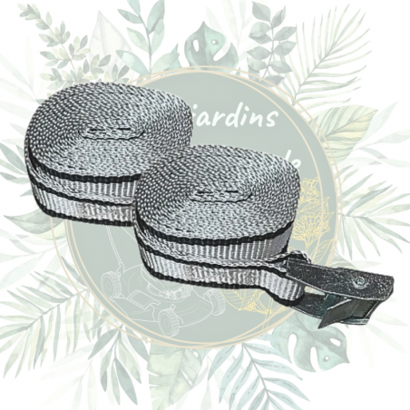 Achat en ligne de sangles pas cher pour attacher des objets. Accessoires pour remorques au meilleur prix. Envoi rapide