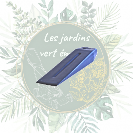 coin à fendre au meilleur prix. Accessoire pour la coupe de bois en forêt. Outil professionnel pour bûcheron. Envoi rapide.