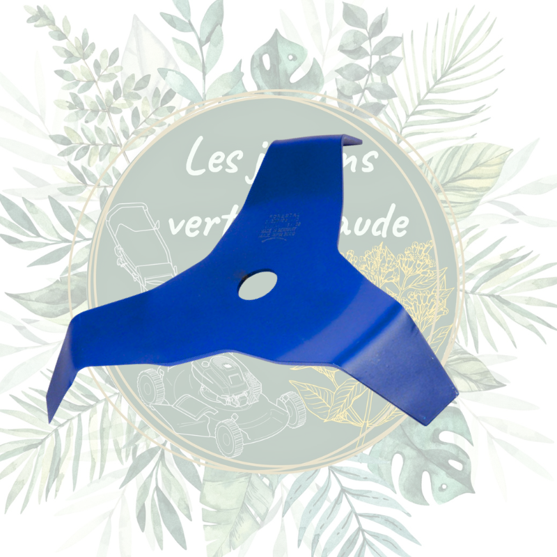 Achat en ligne pas cher d'accessoires pour débroussailleuse. Lame spéciale pour végétation dense. Fabrication française.
