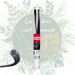 Fil de débroussaillage cranté 4mm pas cher pour tête fil OREGON. Pièce d'origine au meilleur prix. Qualité pro.