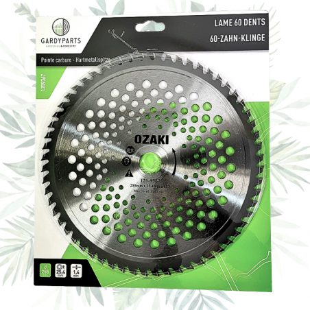 Lame pour débroussailleuse pas cher. Compatible Stihl, Husqvarna, Echo, Oleo Mac, etc. Envoi rapide