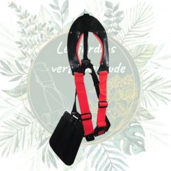 achat en ligne harnais de débroussailleuse professionnel pas cher. Harnais confort pour travaux de débroussaillage.