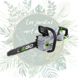 Tronçonneuse à batterie pas cher 56V, plus puissant que Stihl, Parkside, etc. Garantie d'origine marque EGO. Fabriqué par ISEKI.