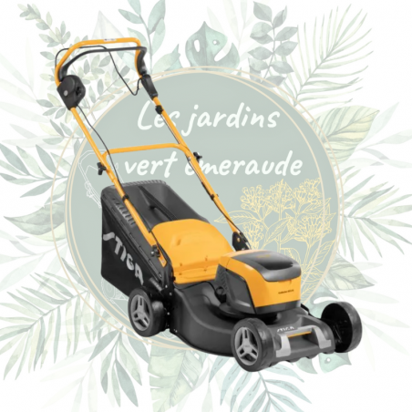 Achat en ligne pas cher tondeuse à batterie au meilleur prix. Tondeuse tractée. Kit avec batterie et chargeur.