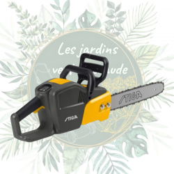 Achat en ligne tronçonneuse à batterie 48V STIGA. Tronçonneuse pas chère. Garantie constructeur.